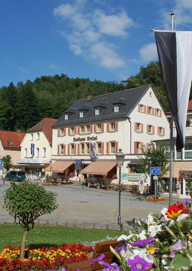 Gasthaus Merkel Hotel Bad Berneck im Fichtelgebirge Exterior foto